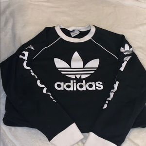 Adidas cropped sweatshirt